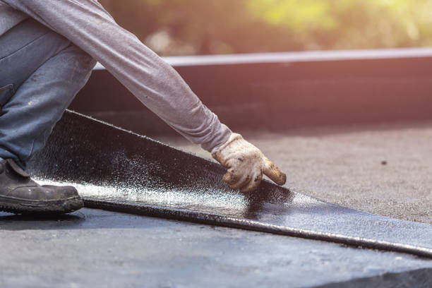 Professional Crawl Space Encapsulation technician working in Richmond Dale, OH